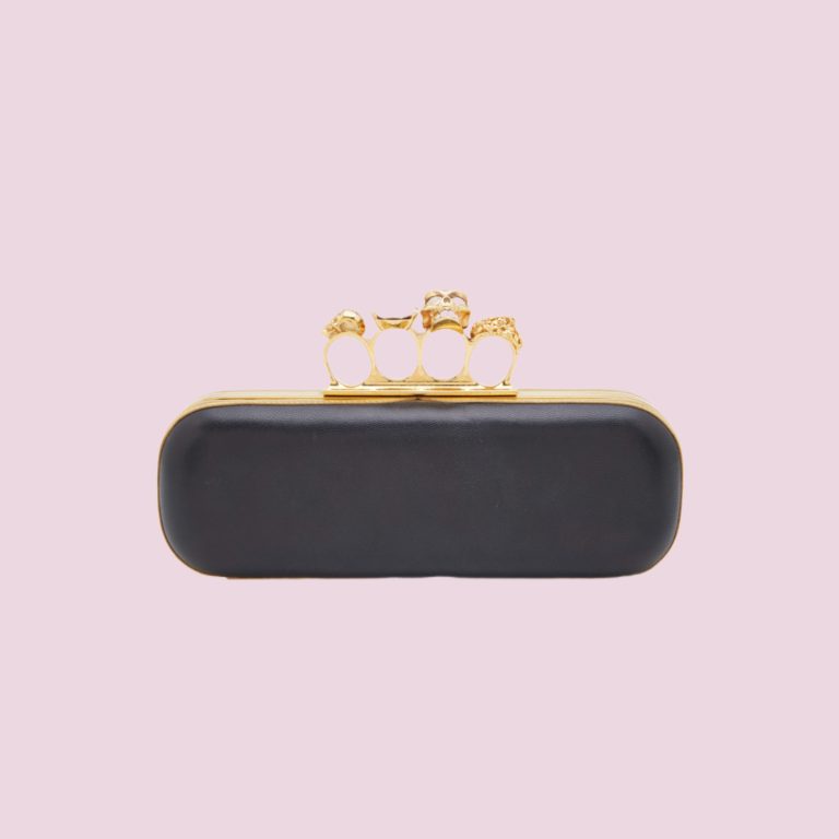Alexander McQueen Skull Knuckle Clutch photo 8