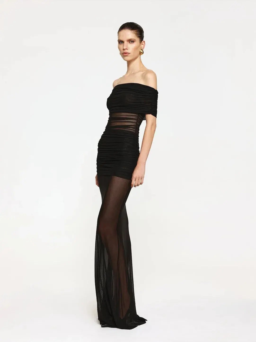 Effie Kats Windsor Gown Black XS/AU 6 photo 2