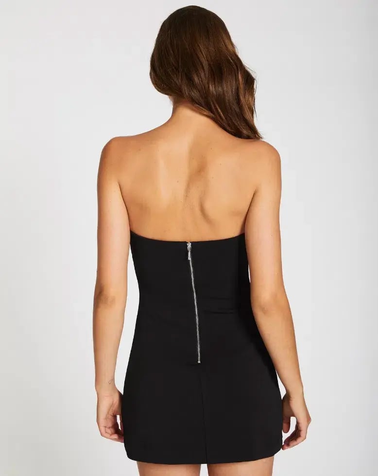 Lover Lola Mini Dress Black Size 8 photo 3