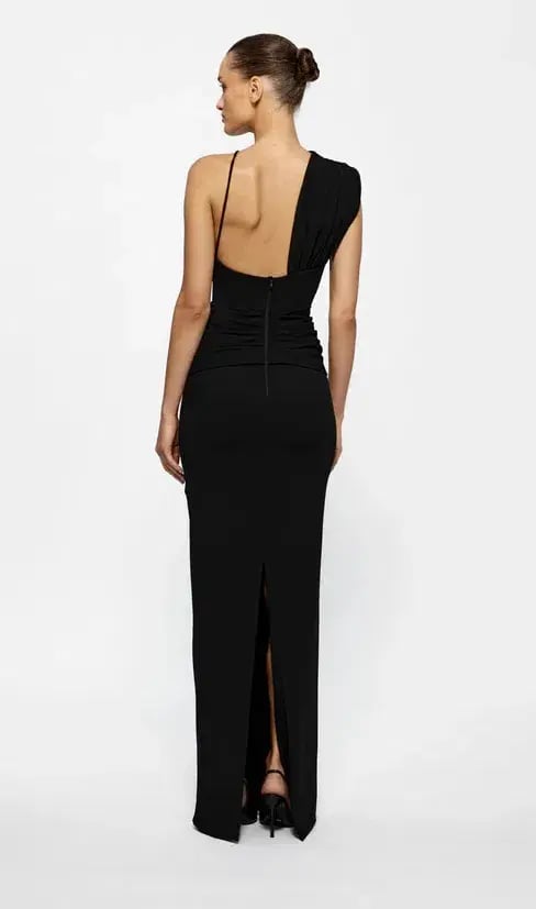 Effie Kats Greer Gown Black Size AU 8 photo 3