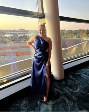 Sonya Nour Cobalt Blue Maxi Dress photo 6
