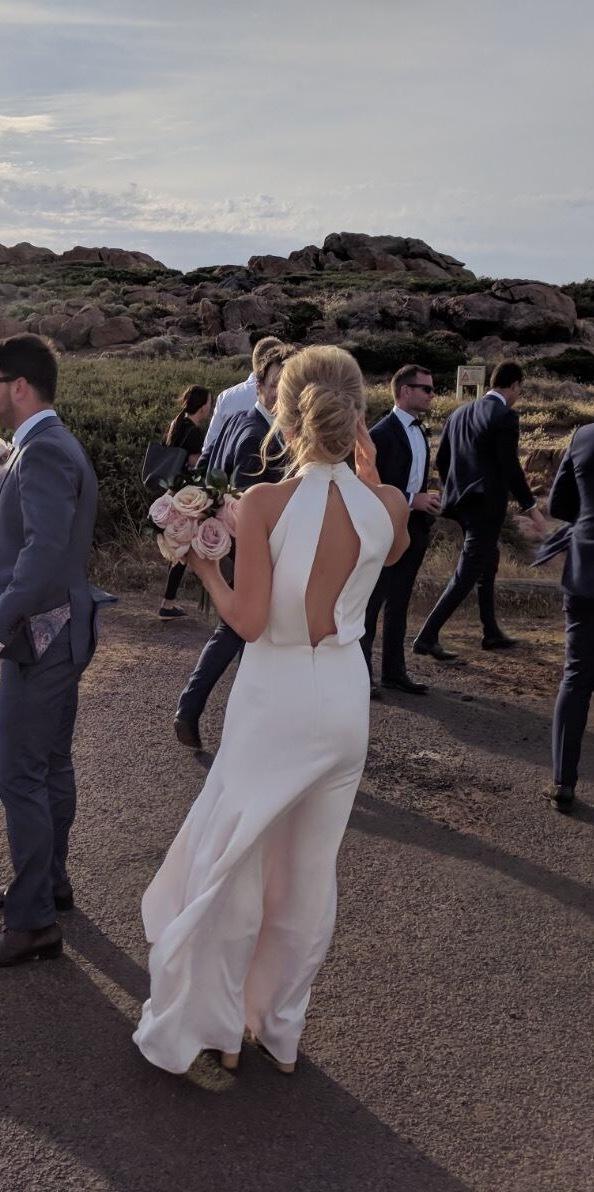 Camilla and Marc Senna Gown Blush Pink photo 5