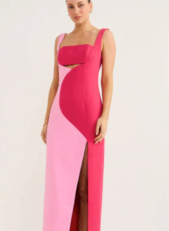 By Johnny Caterina Two Tone Curve Midi photo 2