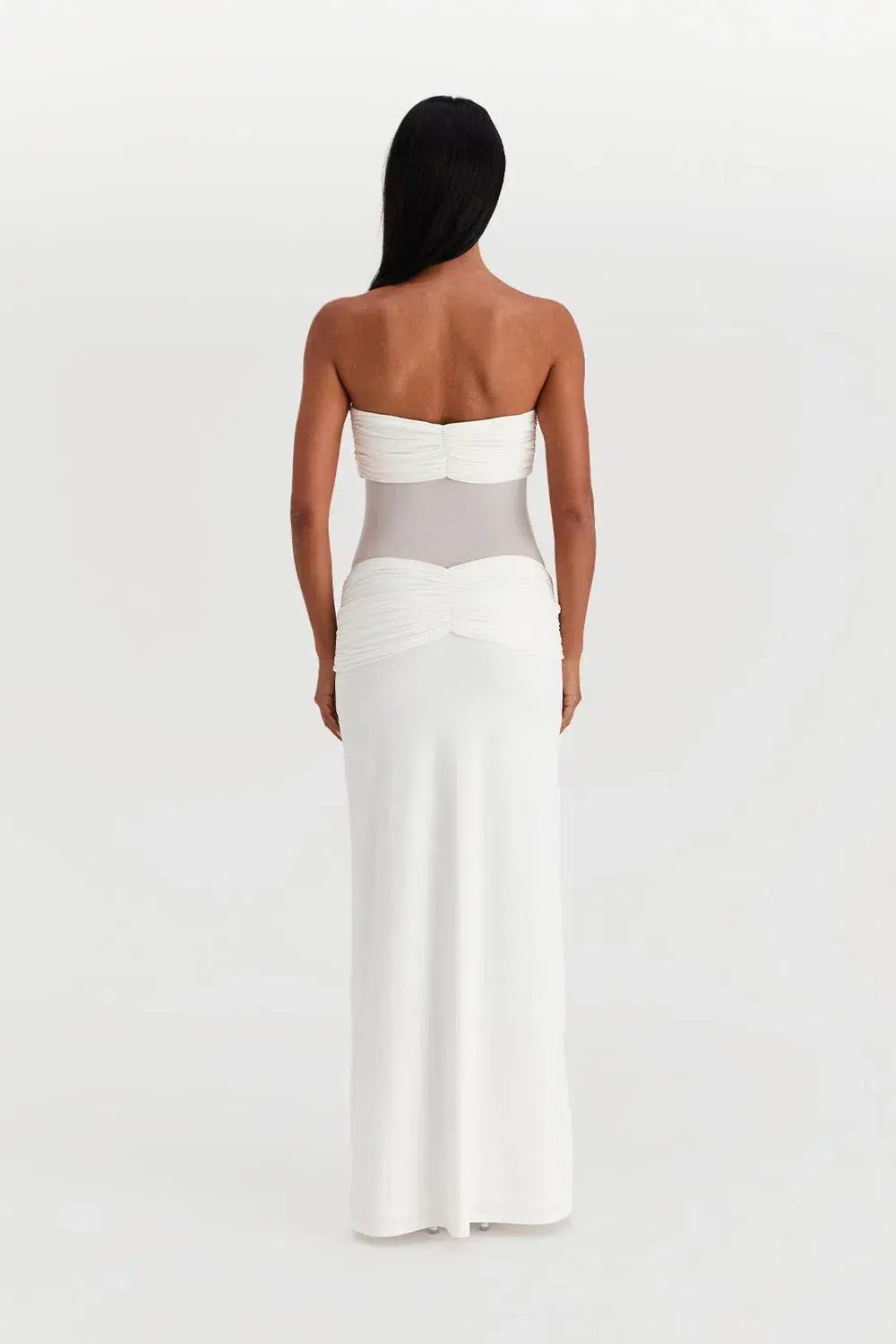 Sasha Therese Amara Maxi Dress White Size AU 8 photo 2