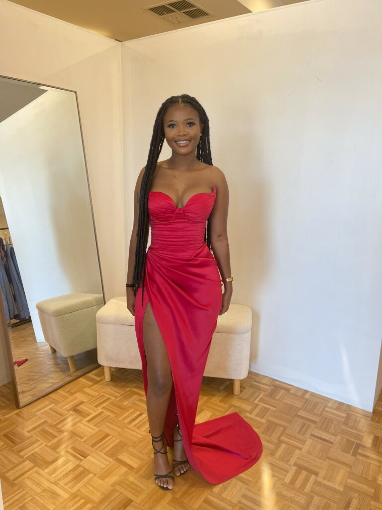 Lia Stublla Alexis Gown Ruby photo 5