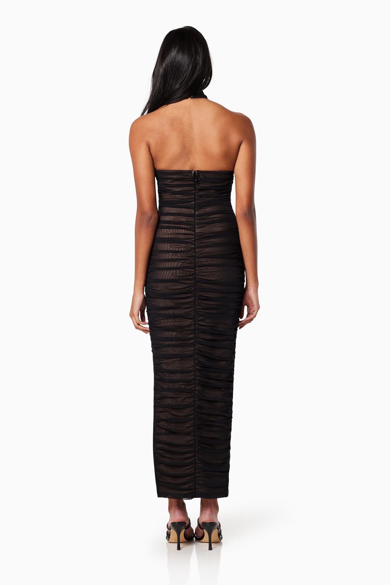 ELLIATT ISTANBUL MAXI DRESS - BLACK photo 5
