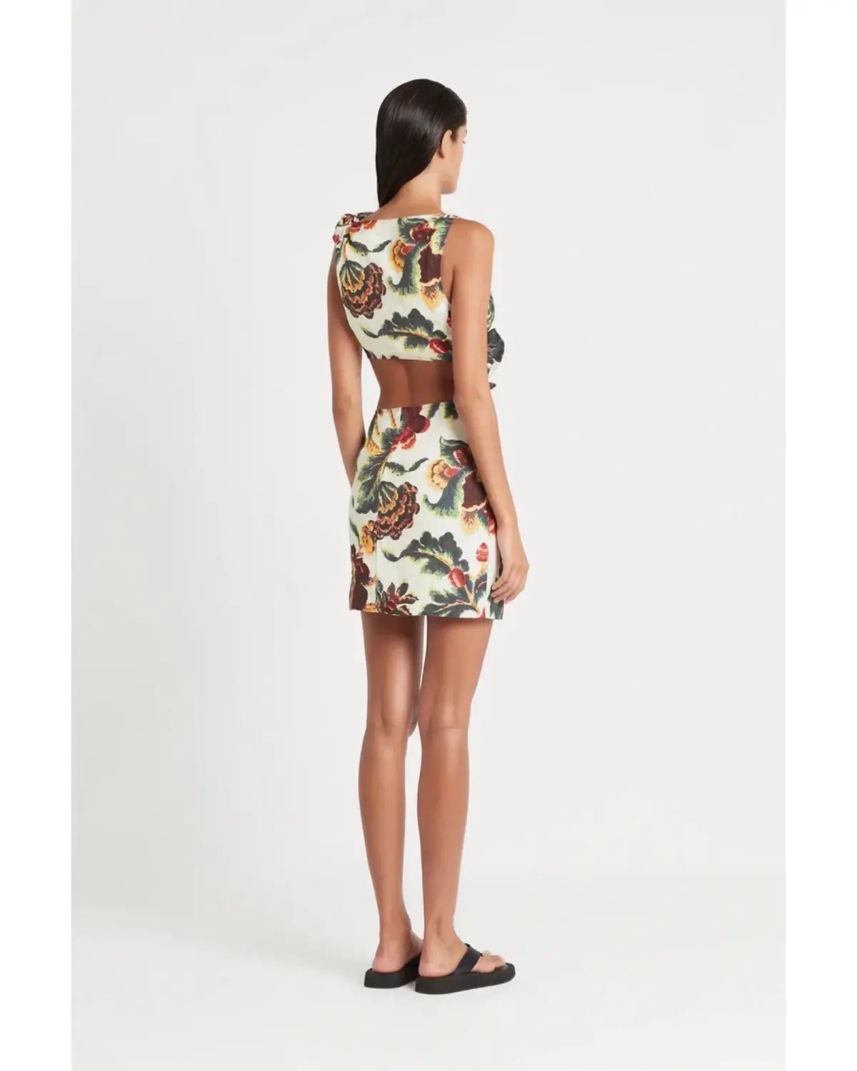 Sir the Label Ambroise Mini Dress Floral Size AU 10 photo 2