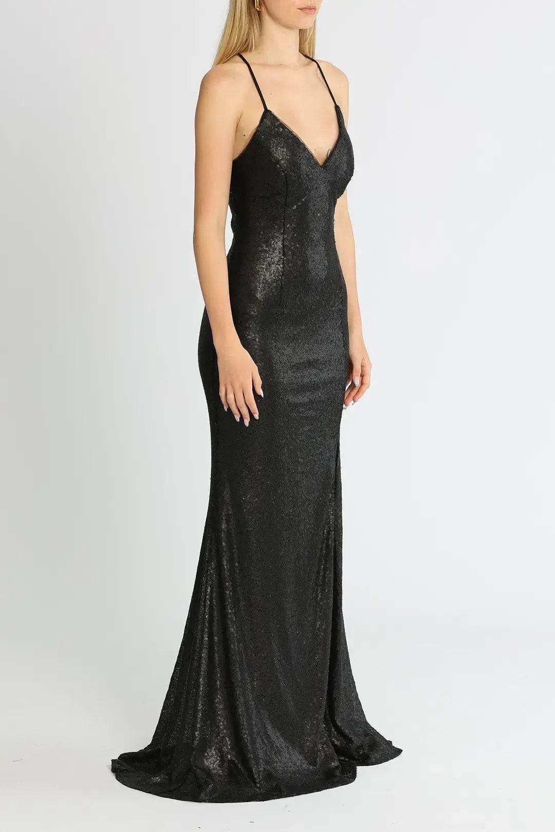 Tania Olsen India Gown in Black Size 12 photo 2