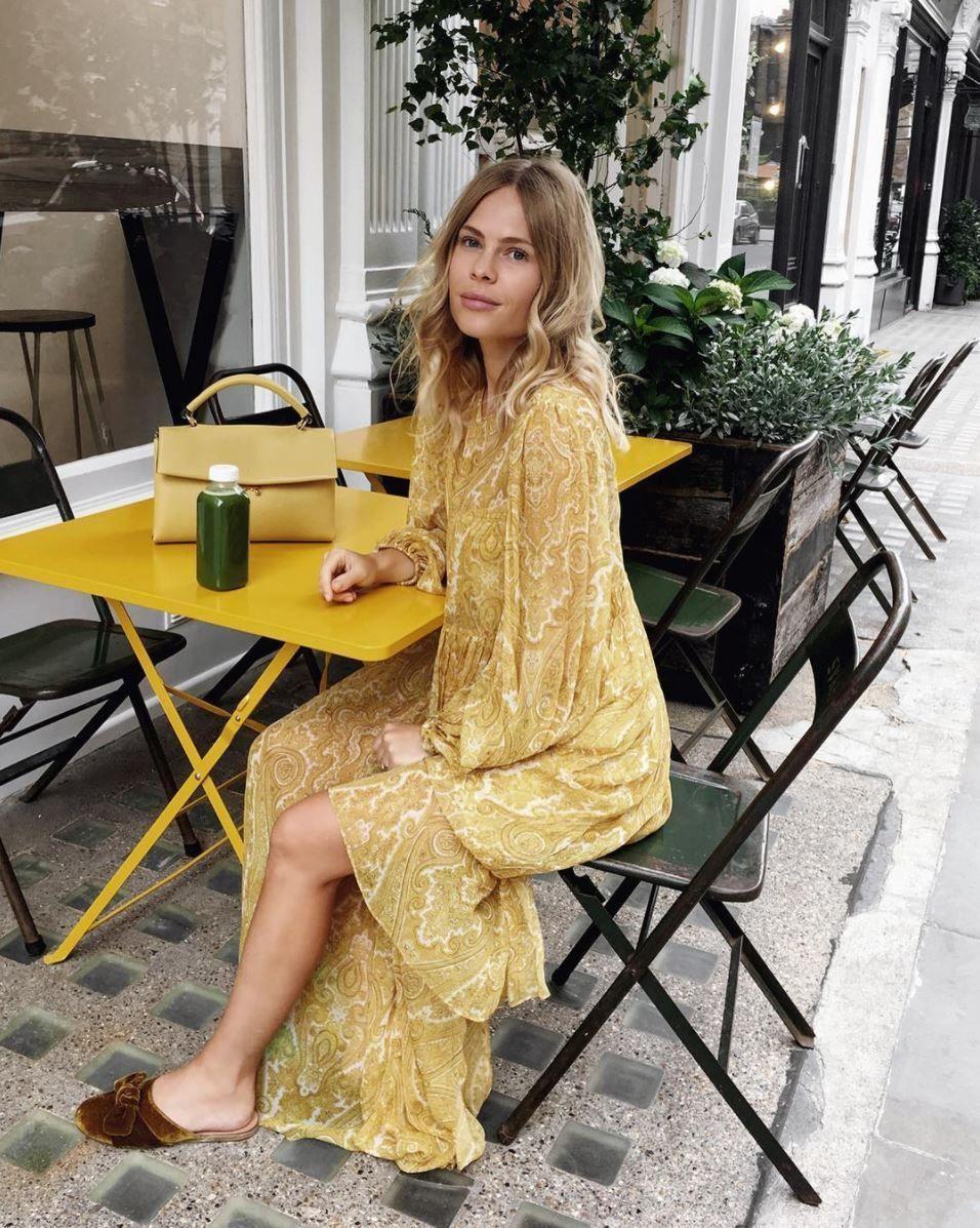 Zimmermann Lumino Paisley Midi Dress Yellow Paisley Size 6 photo 3