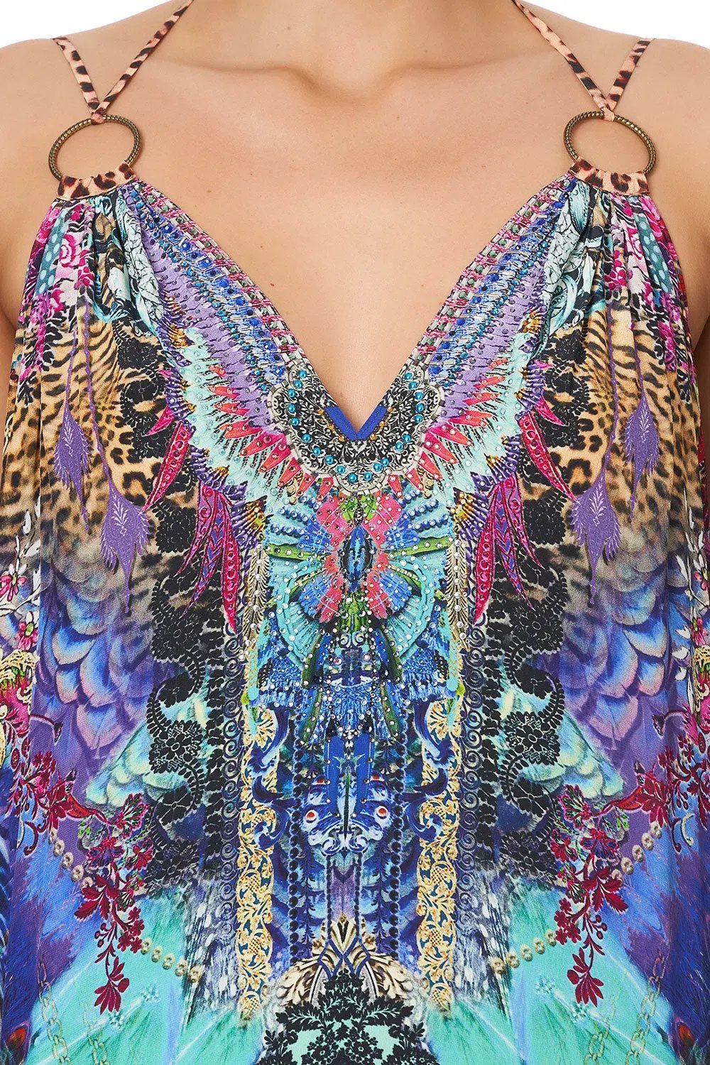 Camilla Basilica Beauty Strap Ring Dress Print One Size photo 4