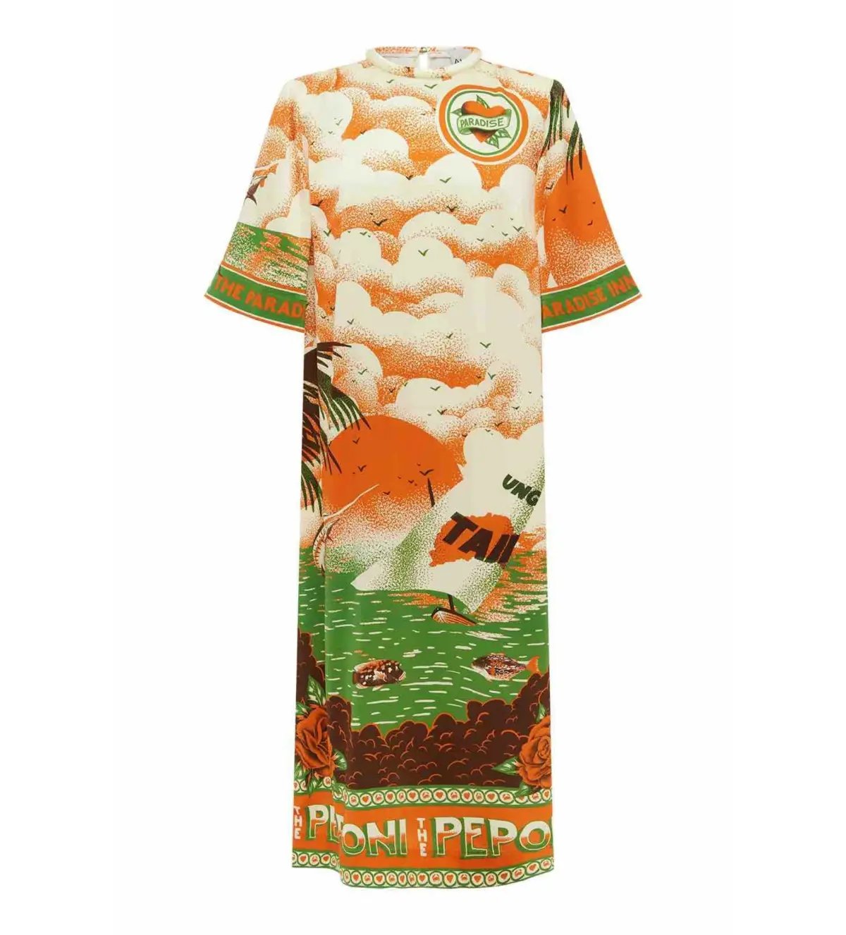 Alemais Bungalow Midi Dress Multi Size 16 photo 5