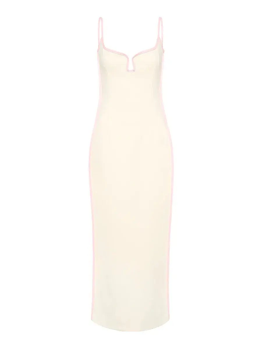Paris Georgia Marlo Dress Cream With Bubblegum Pink Size S / Au 8 photo 4