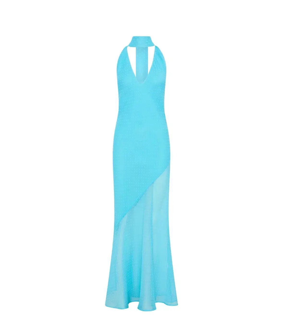 I Am Delilah Jasmine Maxi Dress Blue Lagoon Size 6 photo 3