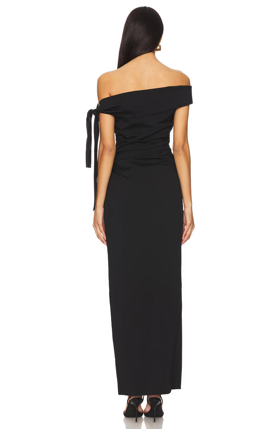 Sir The Label Dahlia Gown Black photo 2