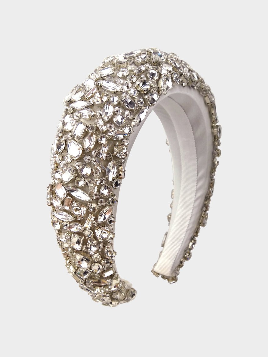 Jennifer Behr Medici Crystal Headband photo 3