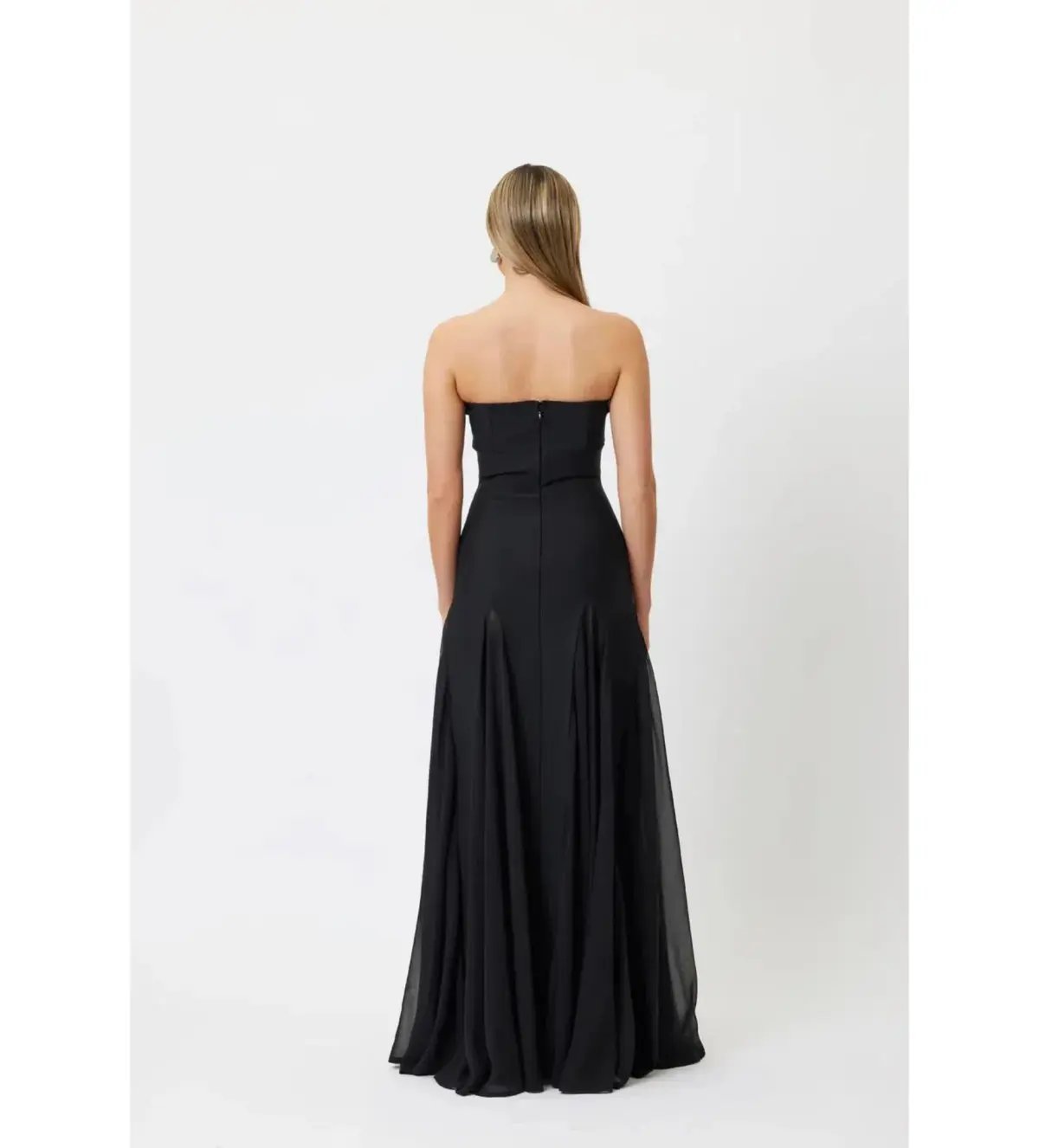 Bianca & Bridgett Mae Maxi Dress Black Size AU 8 photo 2