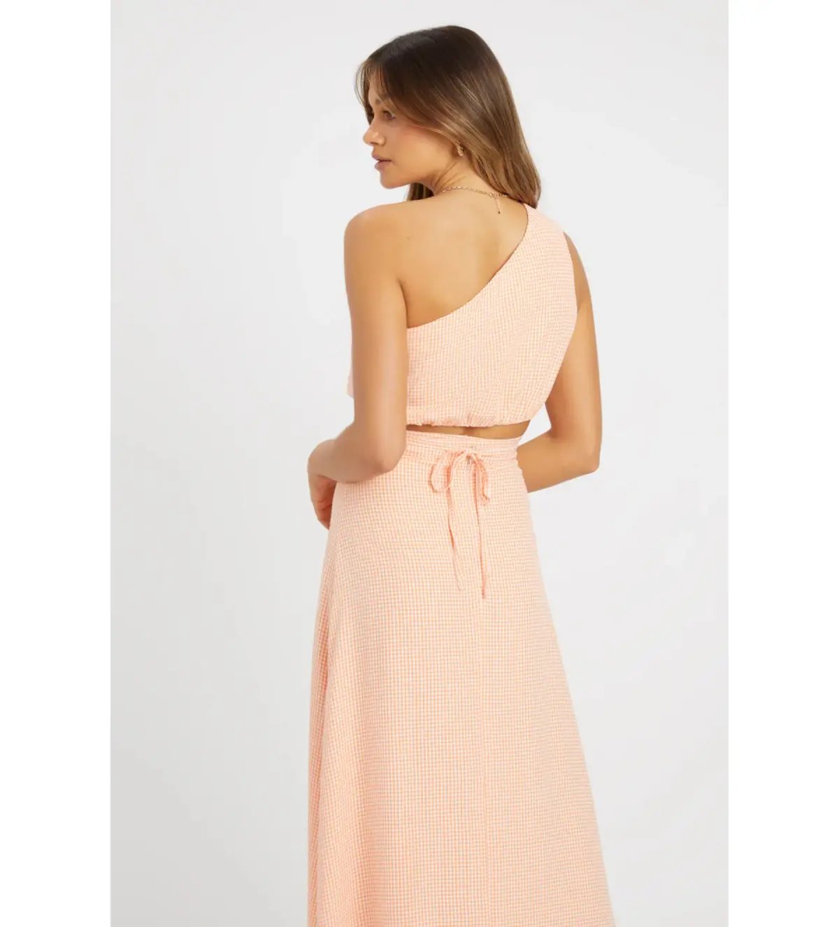 Kookai Brady Tie Top and Midi Skirt Set in Multi Size AU 12 photo 4