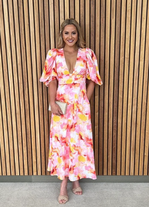 Acler Hamilton Dress - Watercolour Floral Print photo 4