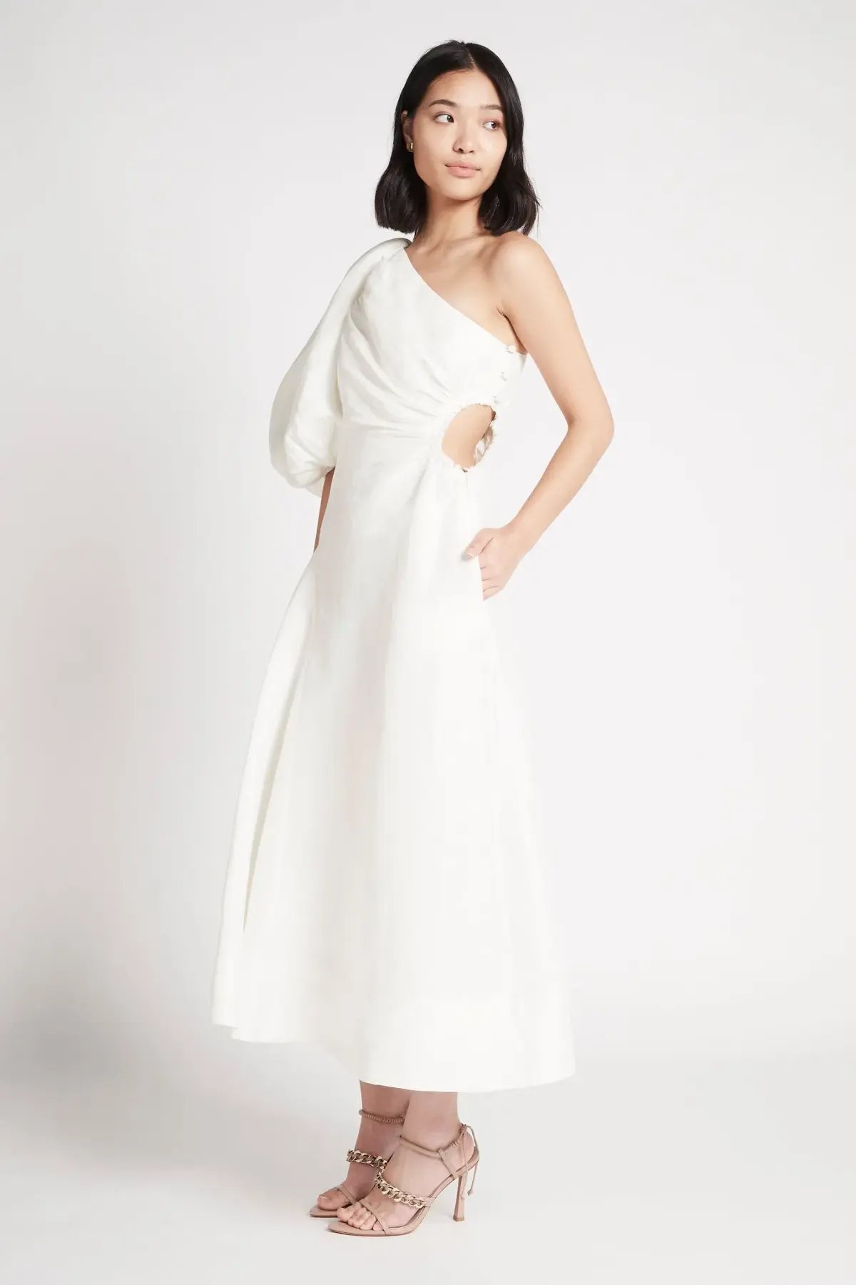 Aje Concept Dress Ivory Size US 2 / AU 6 photo 2