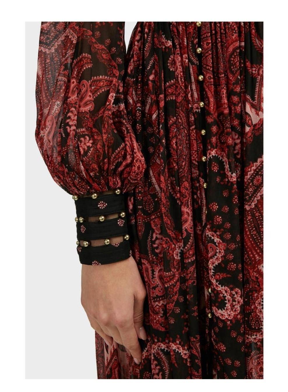 Thurley ‘Dina’ V Neck Crepe Maxi Dress - size 8 photo 5