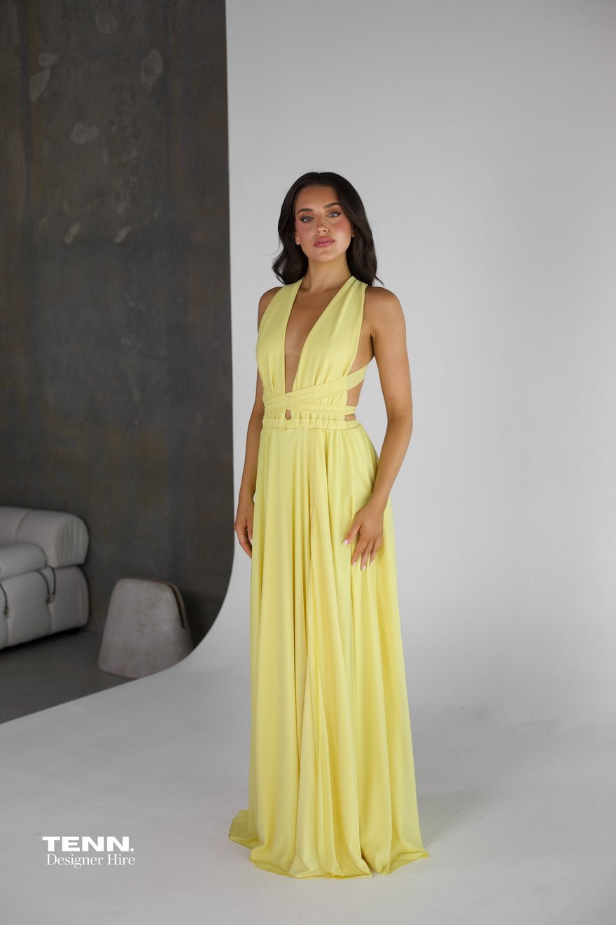 Lane & Sass Scarlett gown - Lemon Sparkle photo 3