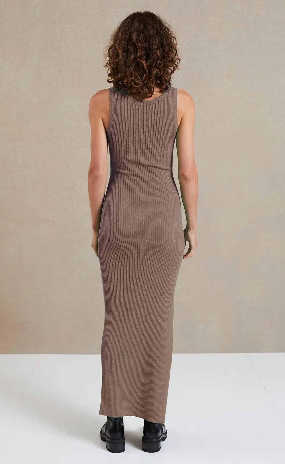 Bec & Bridge Riviera Midi Dress Brown Size 8 photo 2