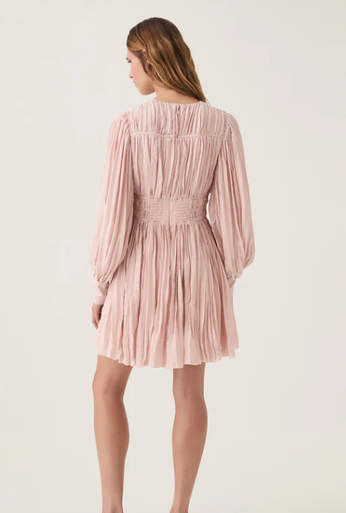 Aje Catalyst Pleated Mini Dress photo 8