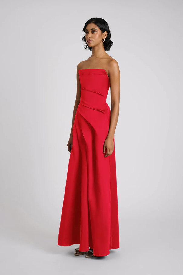 Eliya The Label Deanna Gown Red photo 3