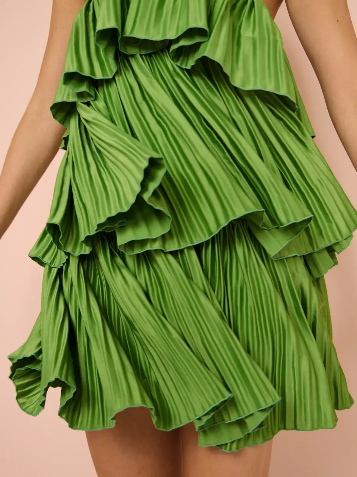 L'Idee Danse Mini Dress In Fern Size 10 photo 8