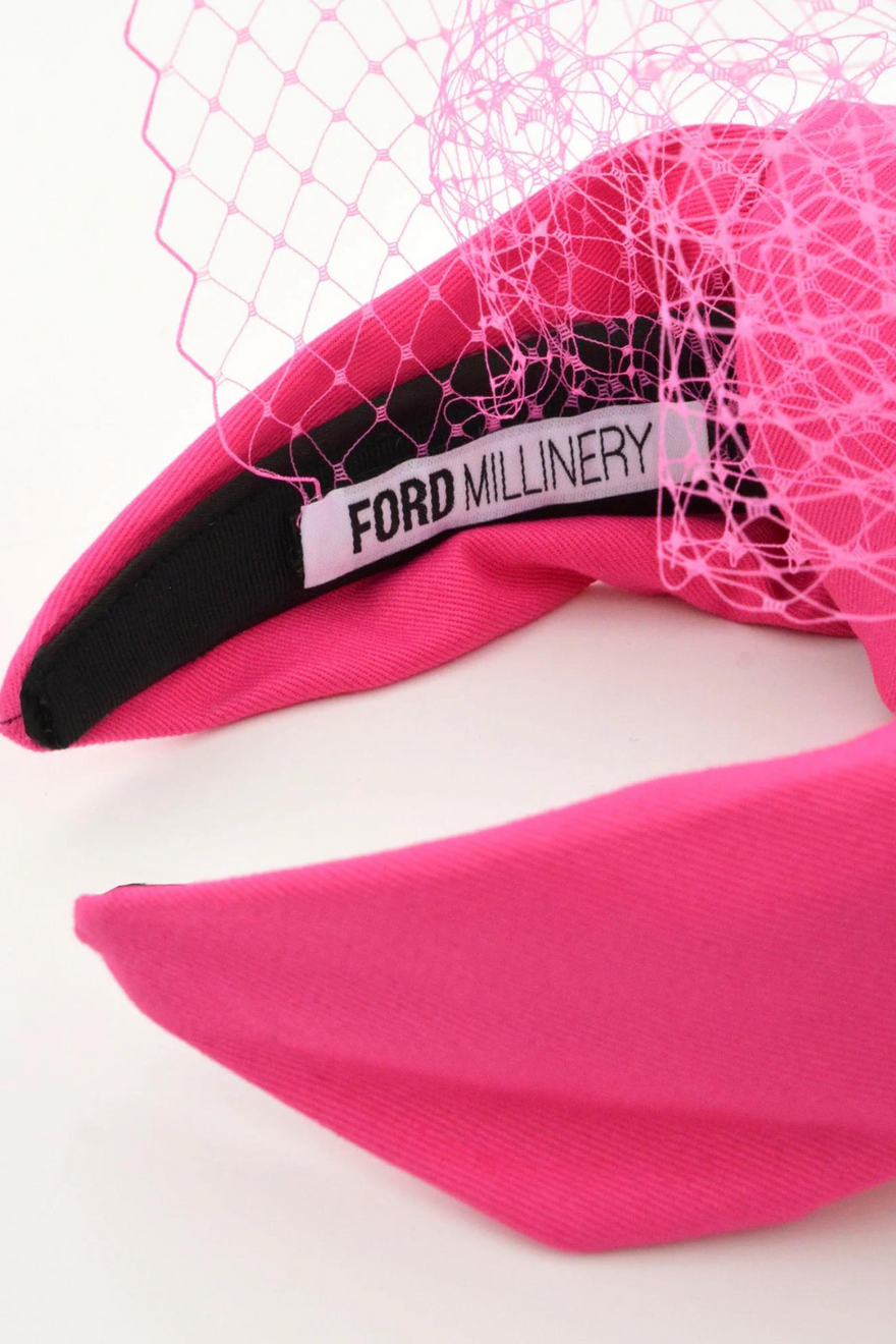 Ford Millinery Ezra Pink Turban photo 2
