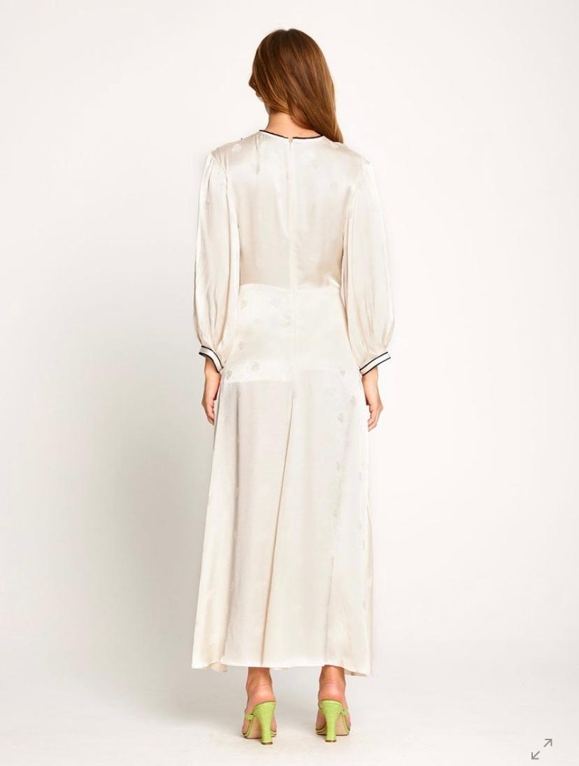 Alice McCall Hotel Lobby Midi Dress, cream in size 6 photo 3