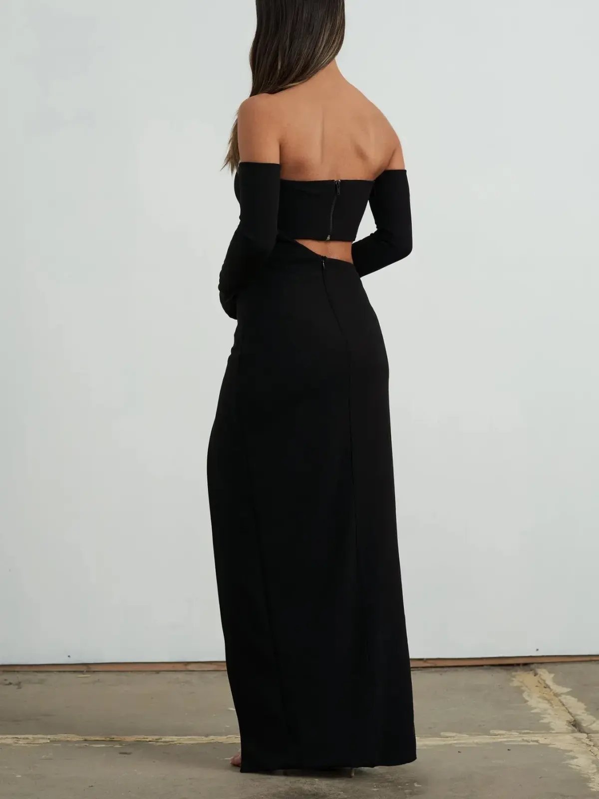 Effie Kats Hall of Fame Gown Black Size S / 8 AU photo 3