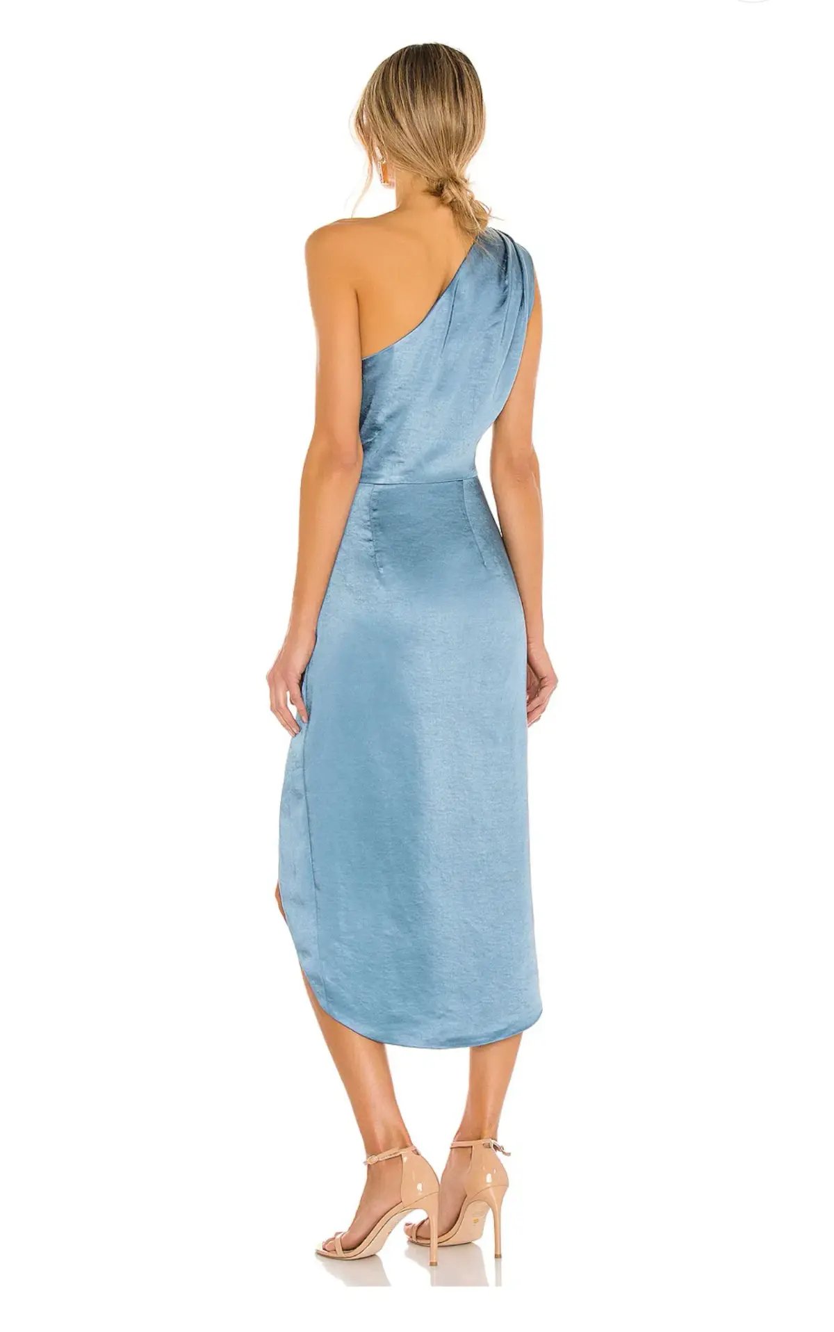 Elliatt Cassini Dress Blue Size L photo 3