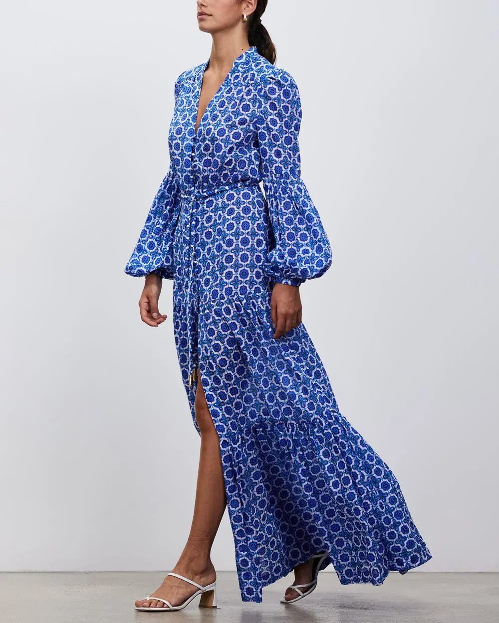 Rebecca Vallance Santorini Kaftan Print Size 8 photo 4