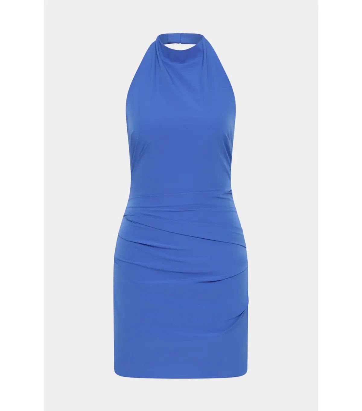 Sir the Label Sol Halter Mini Dress in Cobalt Blue Size AU 8 photo 4