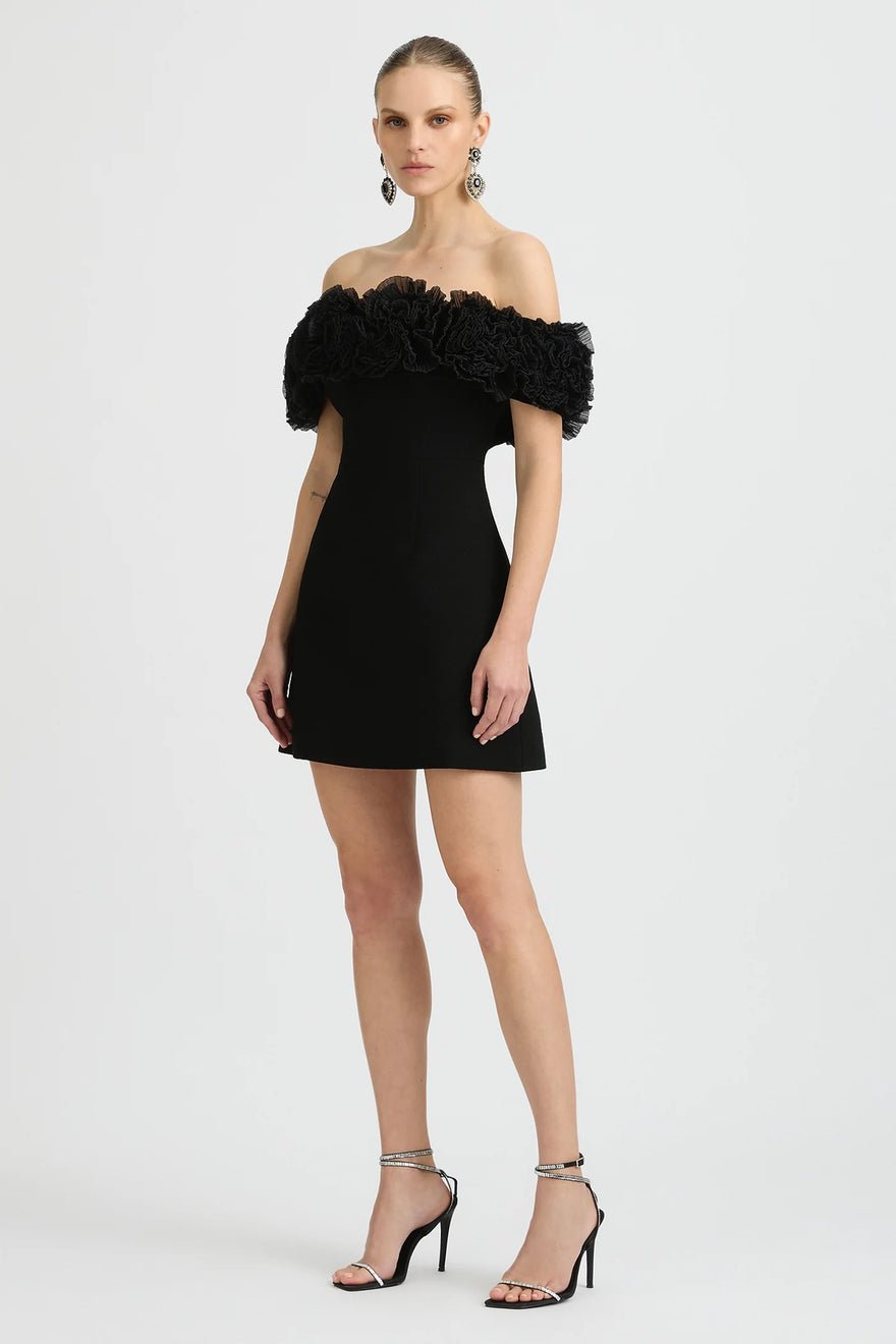 Sonya Nahla Mini Dress - Black photo 3