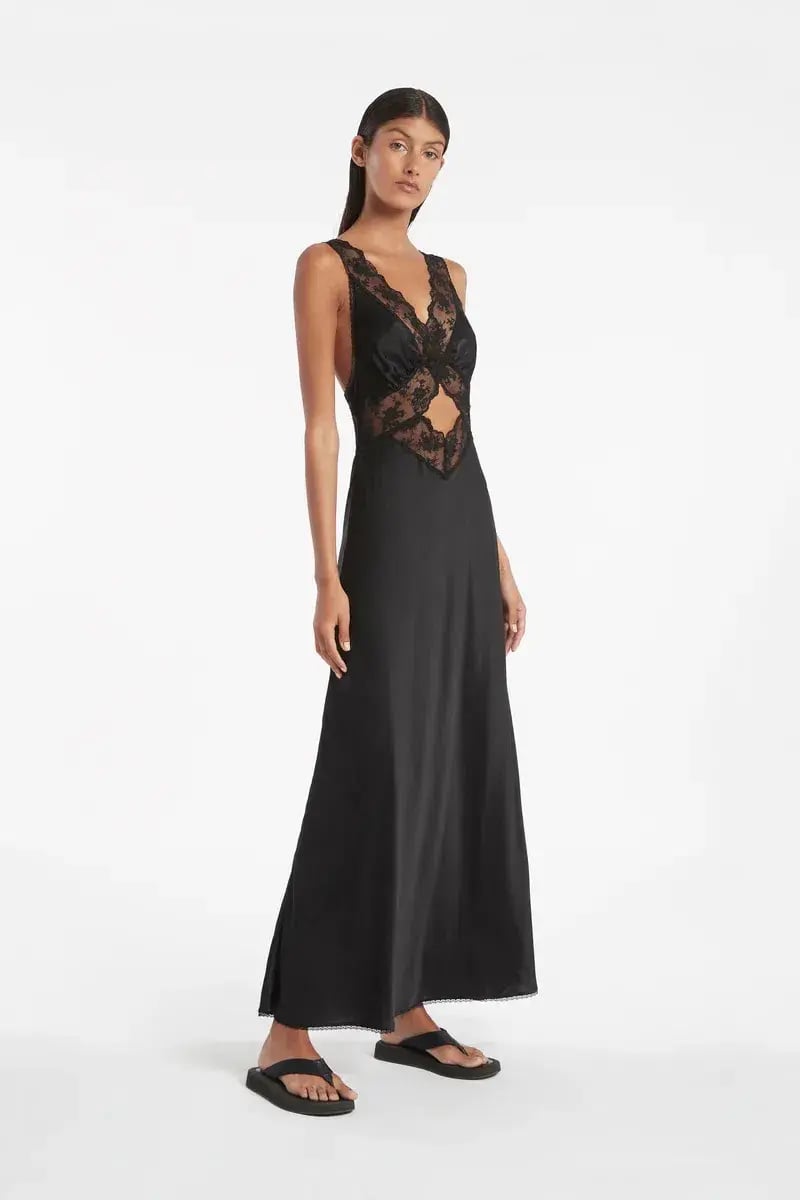 Sir the Label Aries Cut Out Gown Black Size 1 / AU 8 photo 7