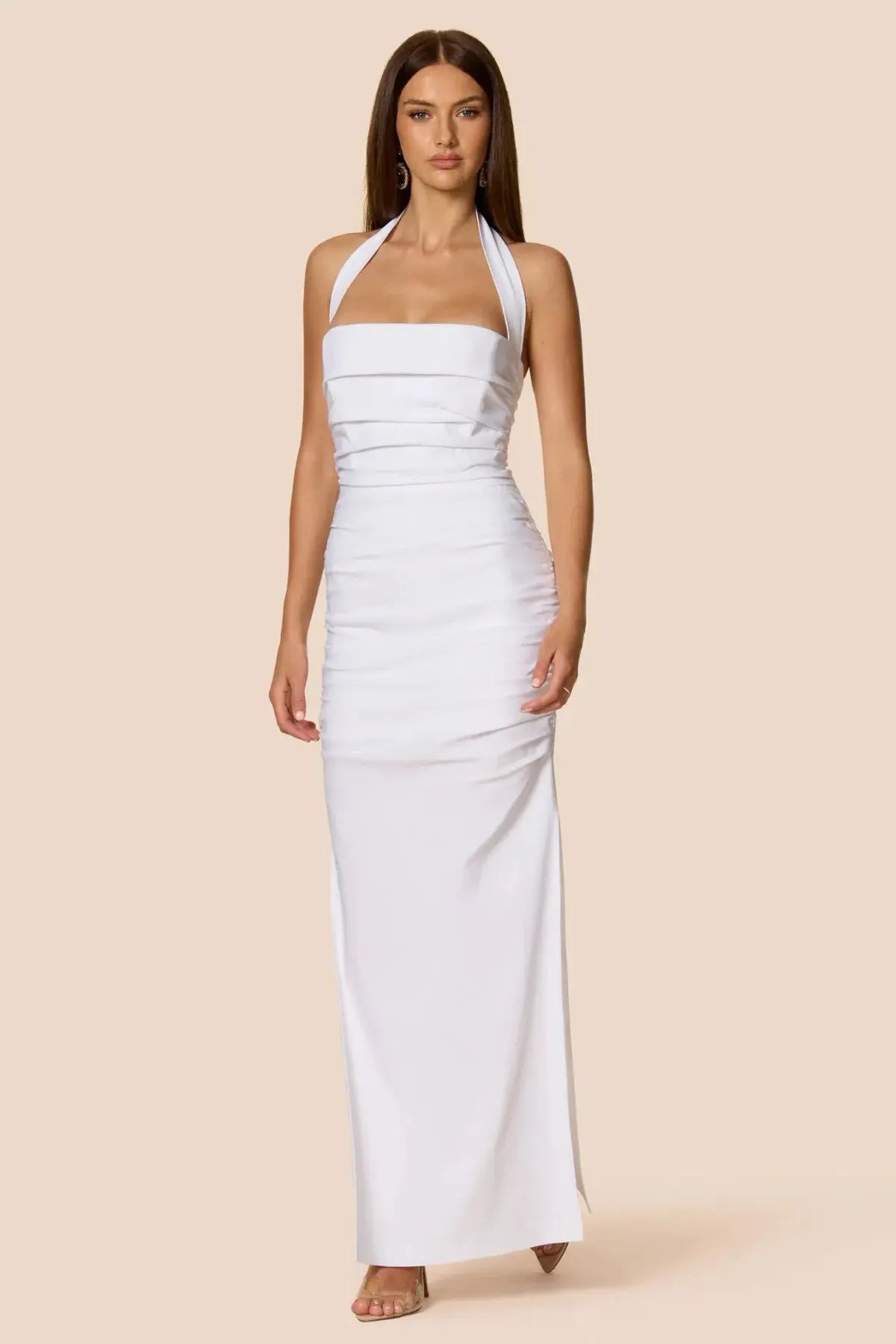 Love Nookie Zenya Maxi White Size AU 8 photo 4