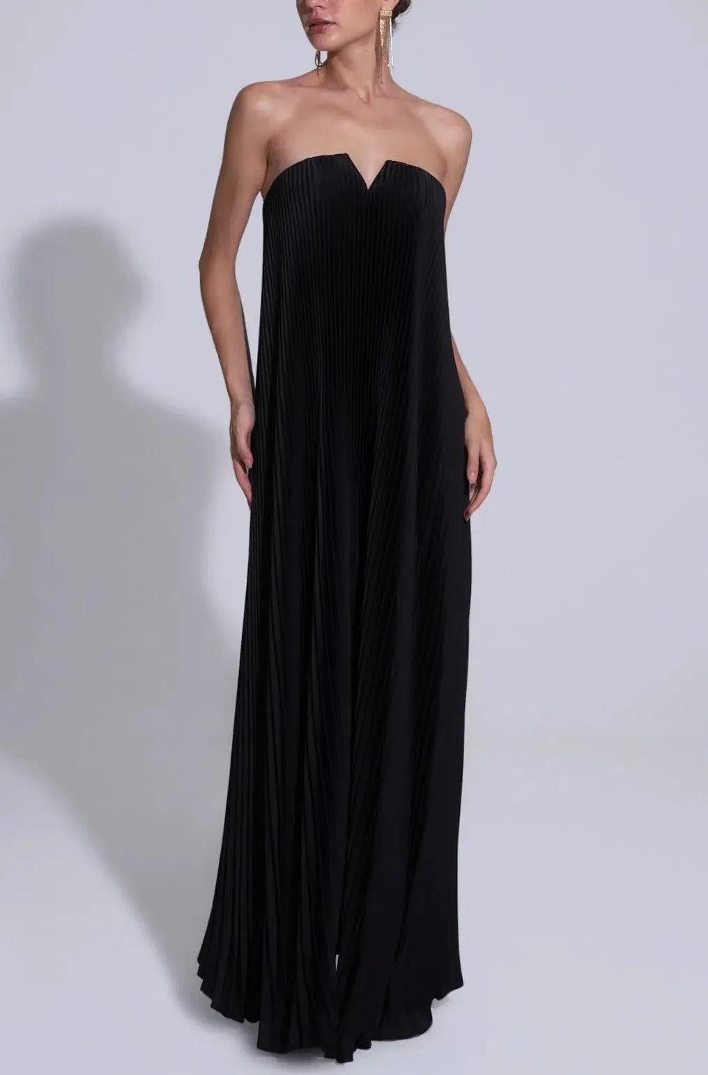 L'Idee Black Tie Gown Black Size 12 photo 3