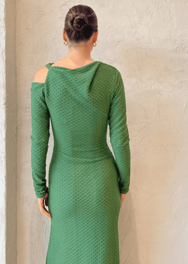 One Fell Swoop Faith Maxi Dress in Forrest photo 4