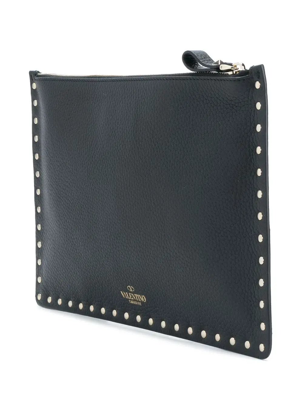 Valentino Rockstud Clutch Black Large photo 2