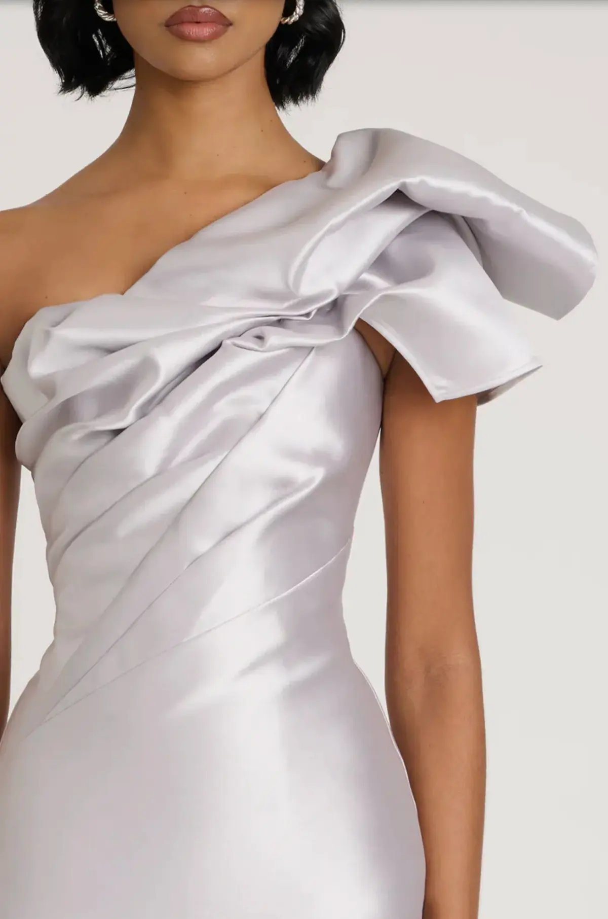 Eliya The Label Ashton Gown Silver Size S / AU 8 photo 6