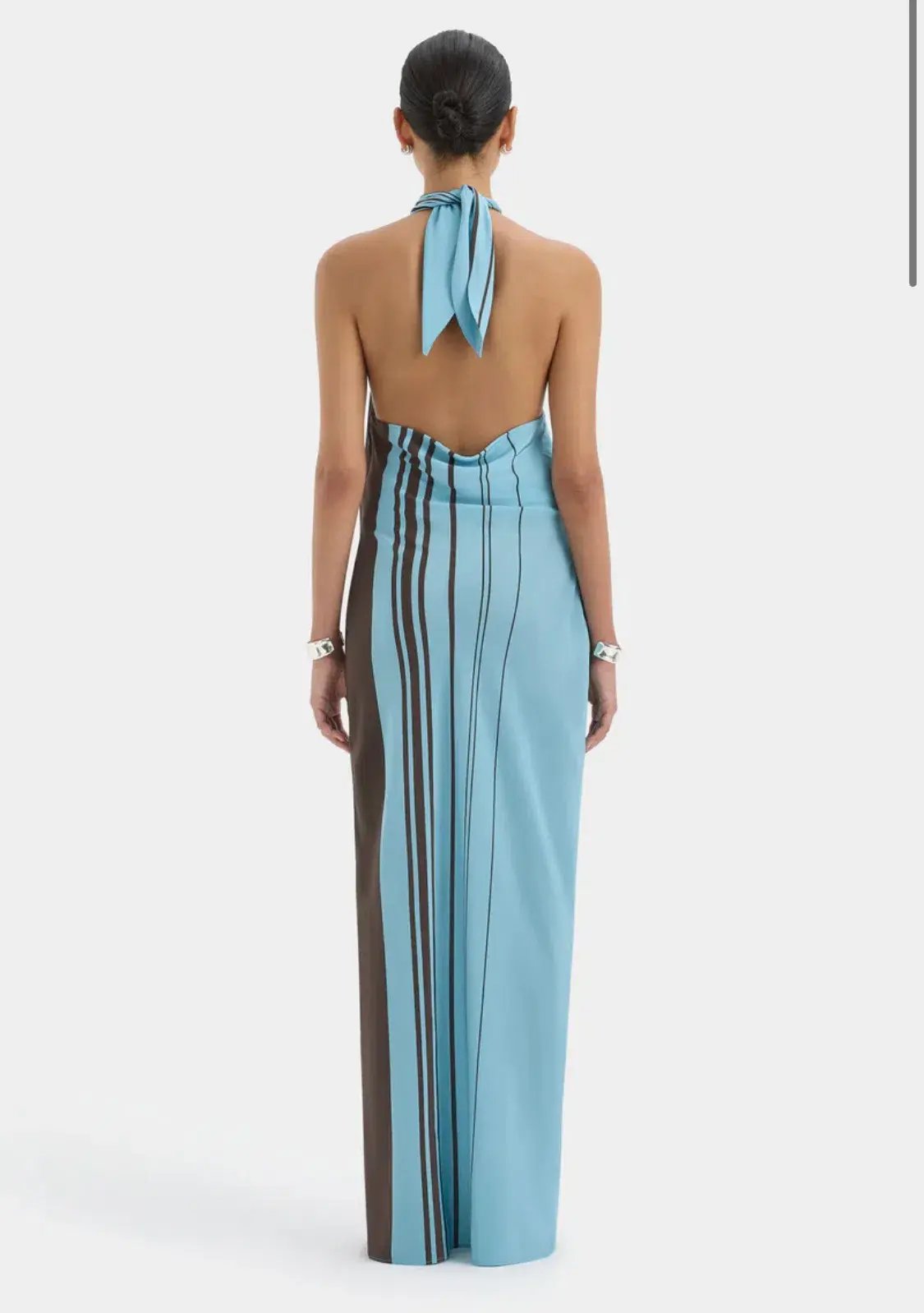 Rioja Halter Scarf Maxi Dress by SIR The Label photo 2