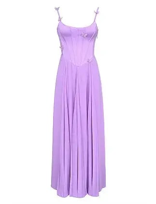 House of CB Pascha Maxi Dress Lilac Size 12/L photo 4