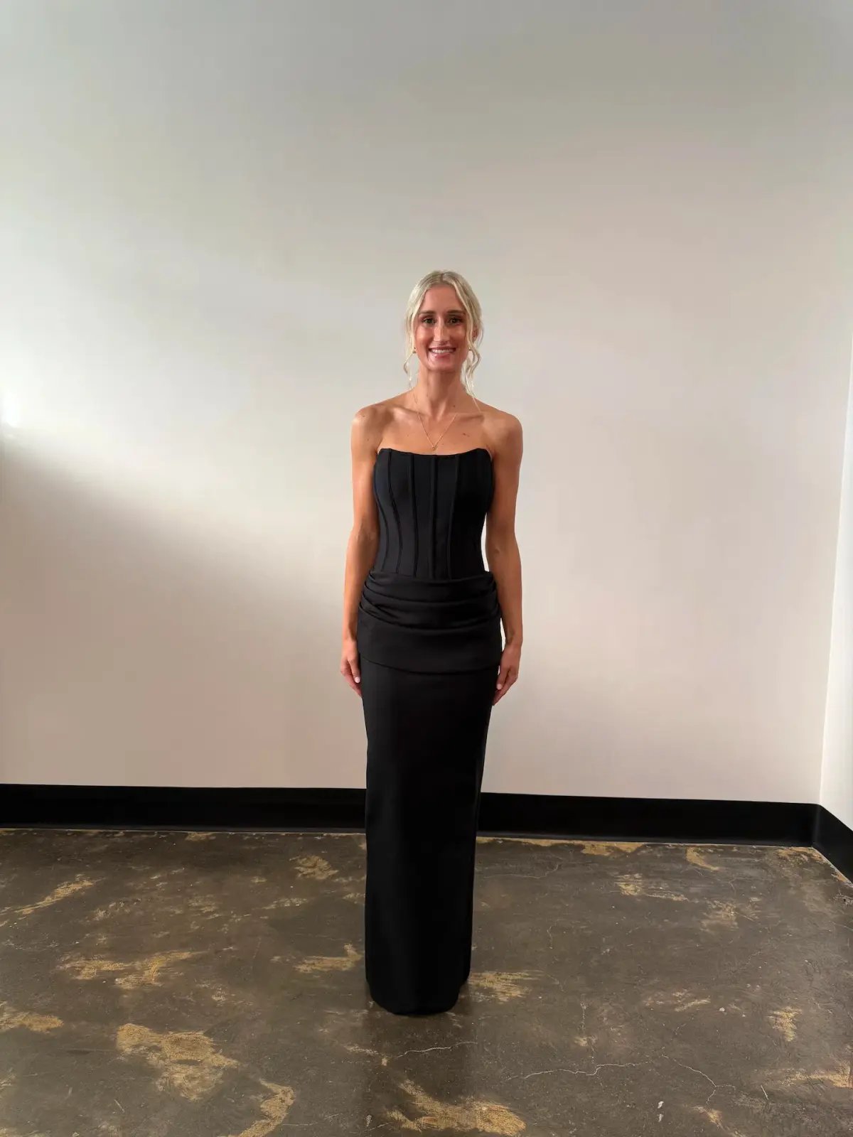 Eliya The Label Hilda Gown Black Size 14 photo 2