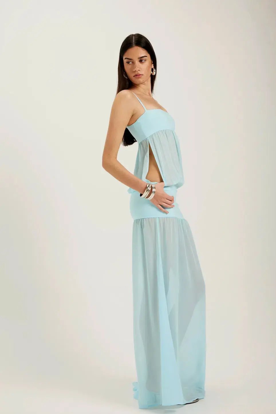 ANCE GRIA Romeo Gown Aqua. Size S / AU 8 photo 5