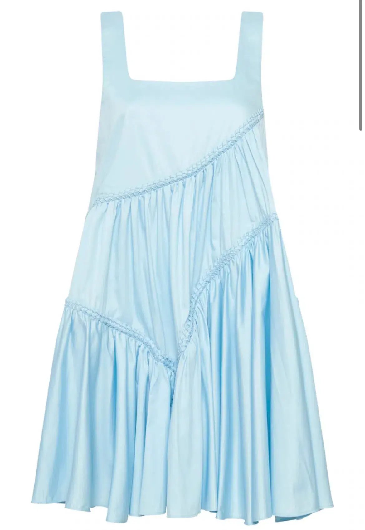 Aje Casabianca Sleeveless Braided Dress Blue Size 12 photo 3