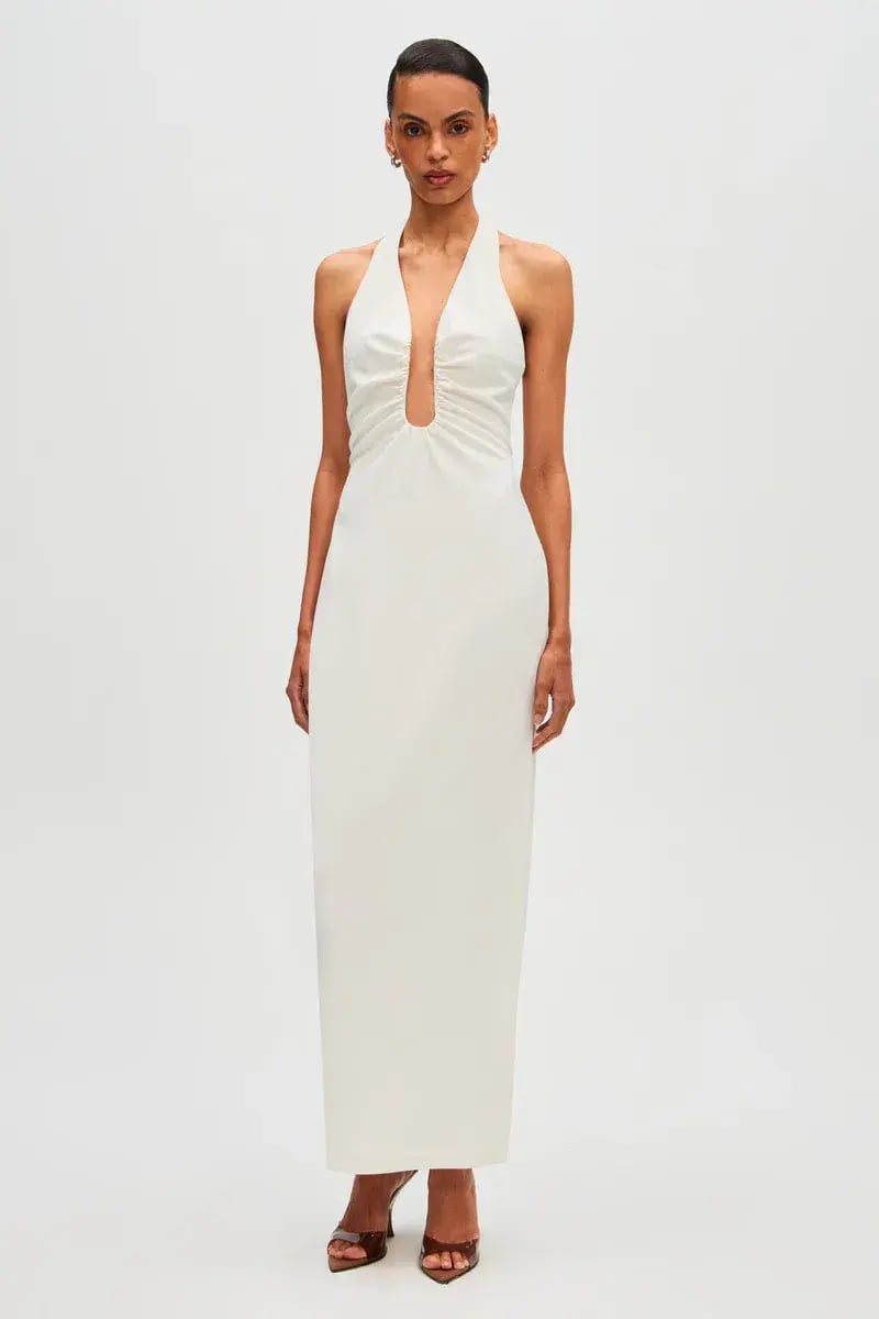 Misha Collection Alusia Dress Ivory Size 6/XS photo 5