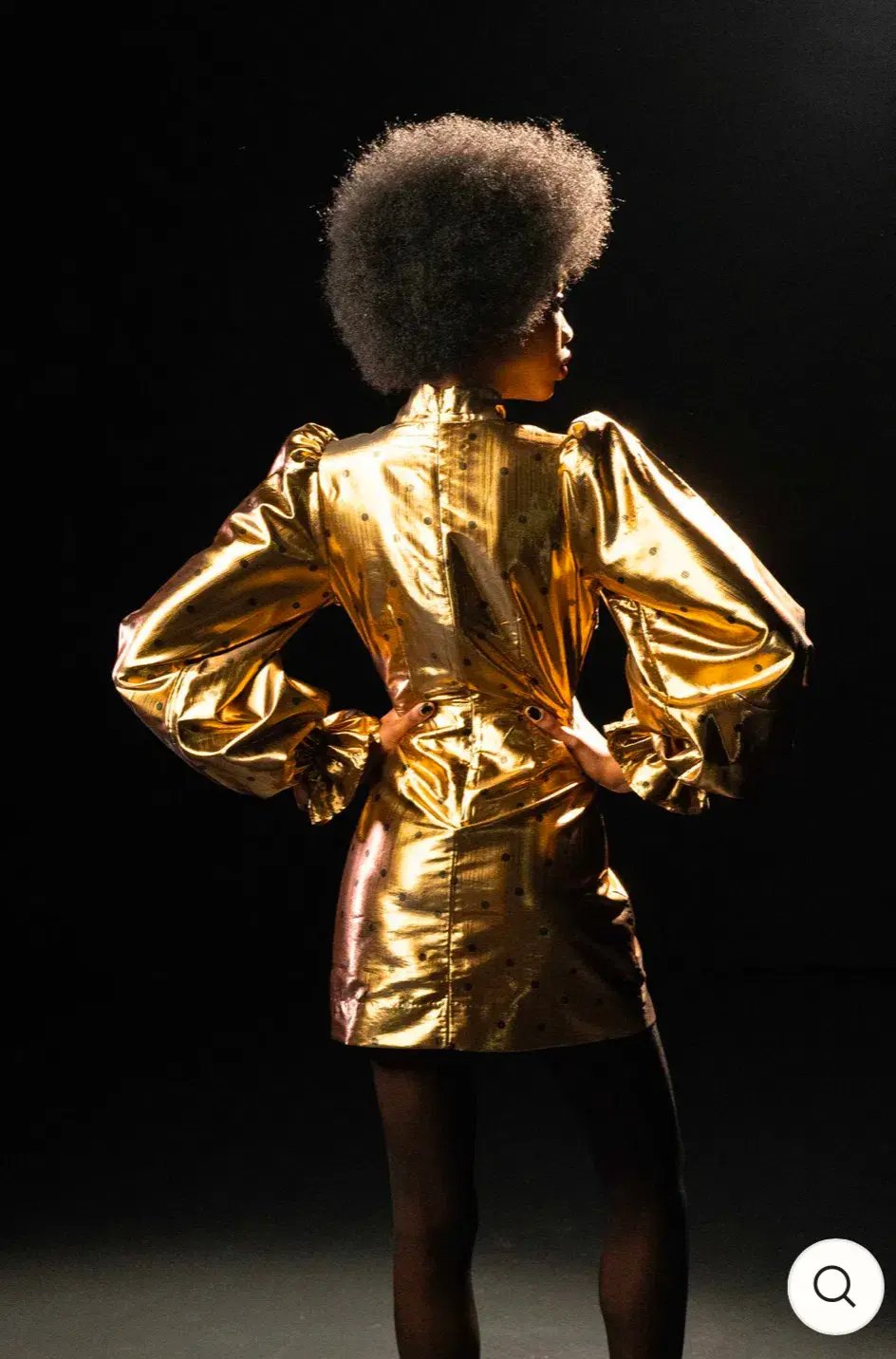 Queens of Archive “Sawyer” Mini Dress Gold Size S / AU 10 photo 2