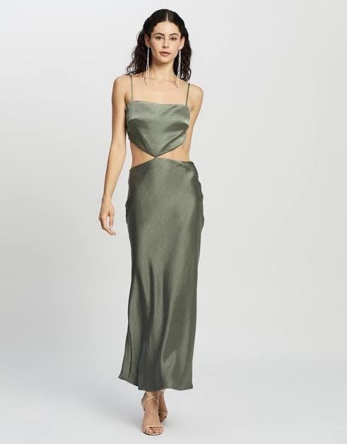 Bec and Bridge Alegra Sleeveless Dress Green Size 12 photo 3
